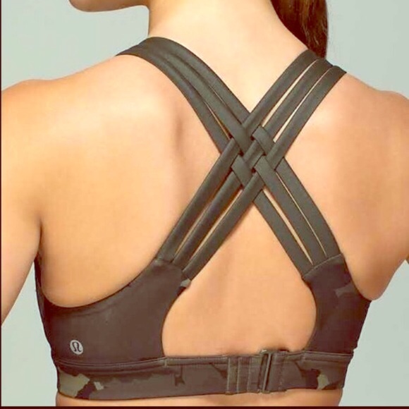 lululemon camo bra
